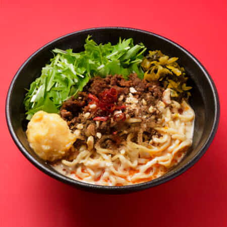 ガリマヨ汁なし担々麺｜習志野で丼や麺のテイクアウト・デリバリーならドンちゃん食堂