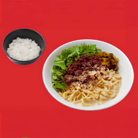 【お得！1番人気！】汁なし担々麺とごはんのセット｜習志野で丼や麺のテイクアウト・デリバリーならドンちゃん食堂