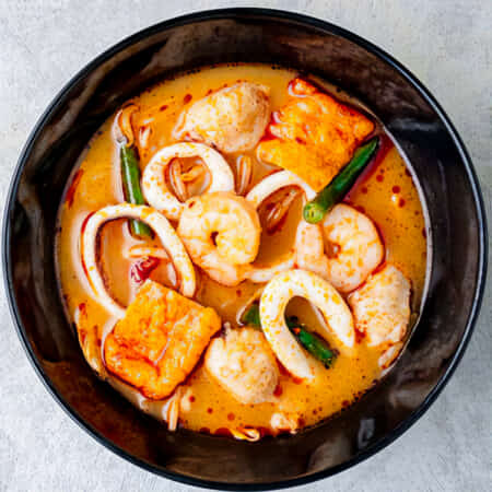 【魚介系】麻辣｜習志野で丼や麺のテイクアウト・デリバリーならドンちゃん食堂