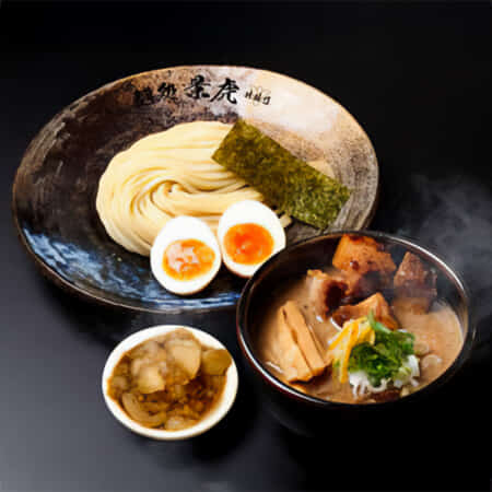 味玉背脂濃厚豚骨魚介つけ麺｜習志野で丼や麺のテイクアウト・デリバリーならドンちゃん食堂