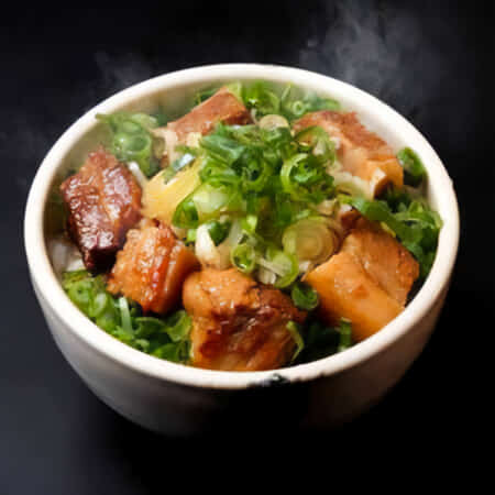 炙りゴロゴロチャーシュー丼（150g)｜習志野で丼や麺のテイクアウト・デリバリーならドンちゃん食堂