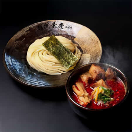 煉獄旨辛濃厚豚骨魚介つけ麺｜習志野で丼や麺のテイクアウト・デリバリーならドンちゃん食堂