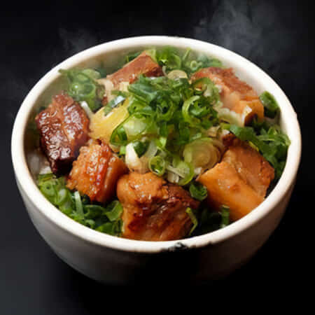 炙りゴロゴロチャーシュー丼（150g)｜習志野で丼や麺のテイクアウト・デリバリーならドンちゃん食堂