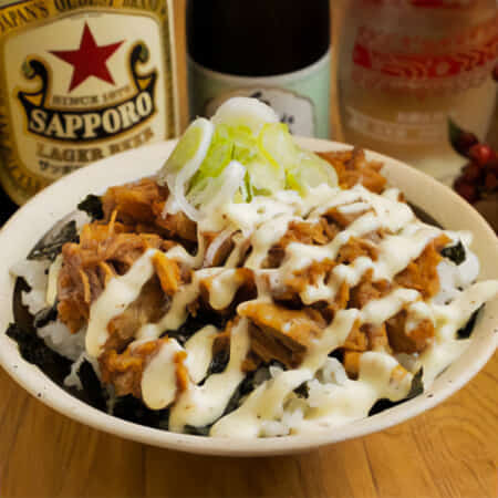 炙り豚バラチャーシュー丼｜習志野で丼や麺のテイクアウト・デリバリーならドンちゃん食堂