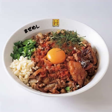 激辛背脂ニンニクスタミナまぜ丼｜習志野で丼や麺のテイクアウト・デリバリーならドンちゃん食堂